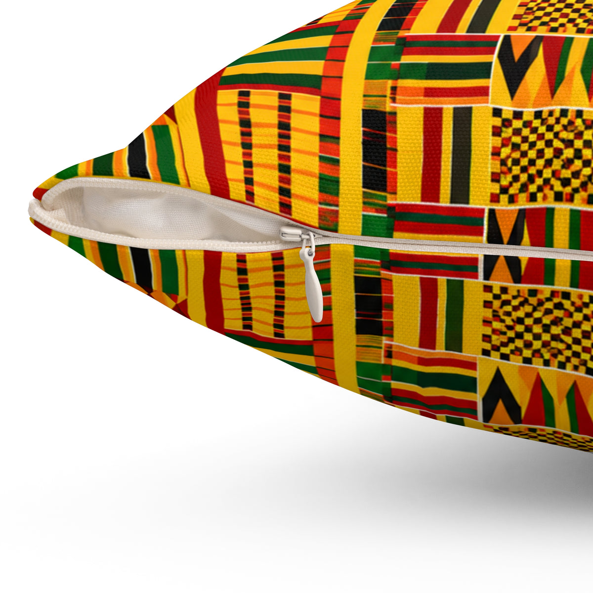 Kente Pattern Decorative Pillow