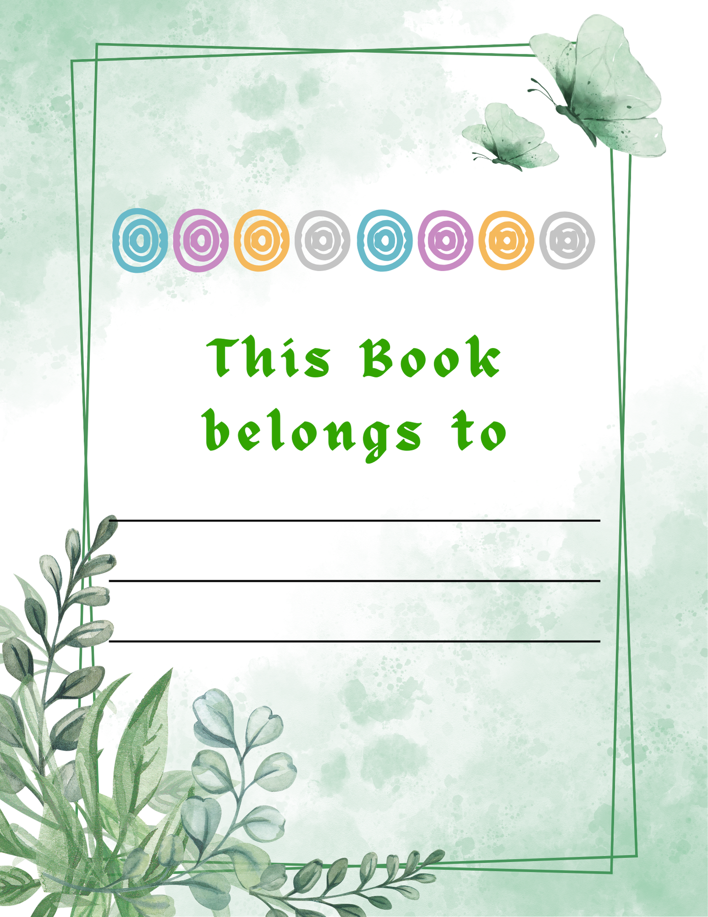 Digital Monthly Planner 2024-2025