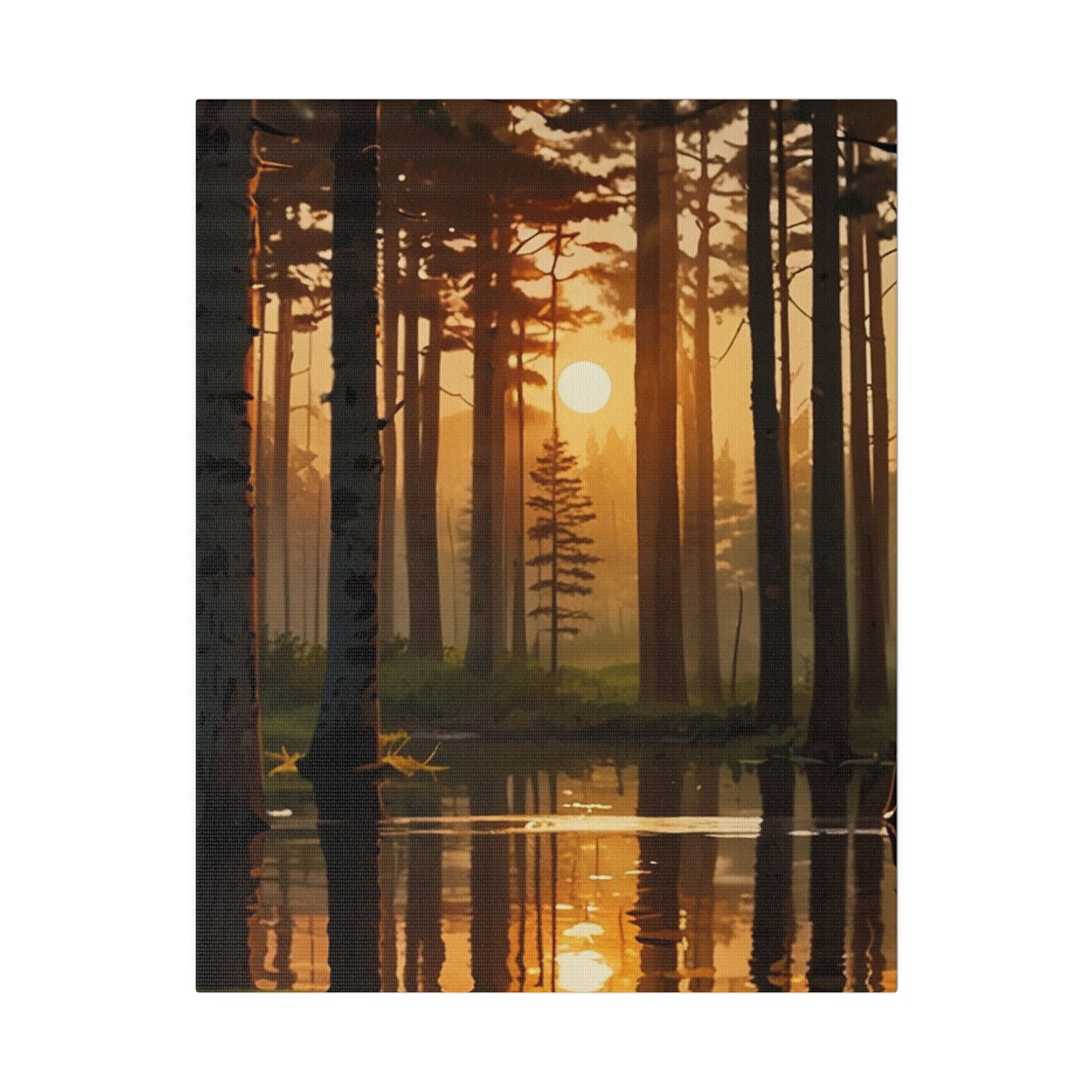 Peaceful Pine Forest Art Print