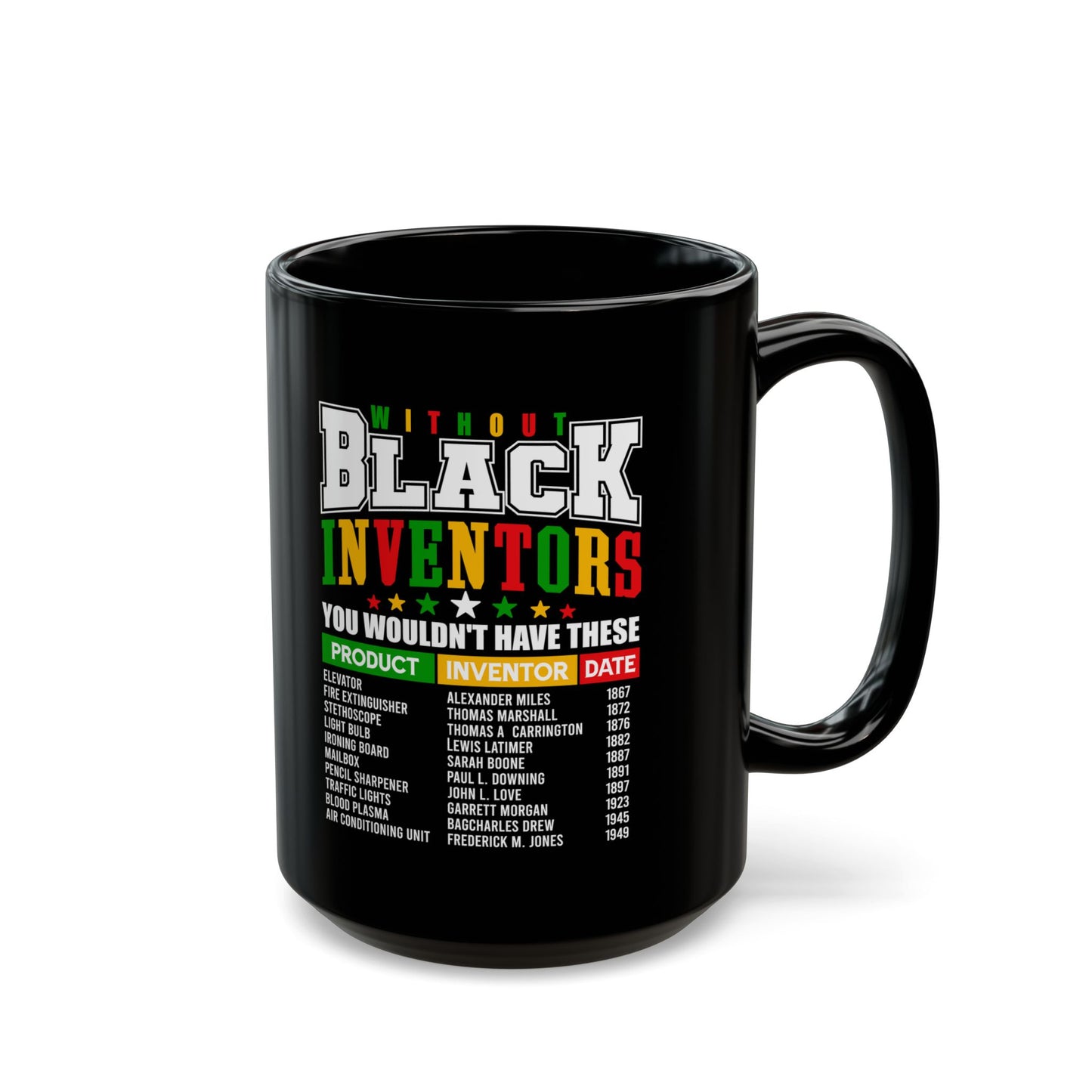 Black History Inventors Mug