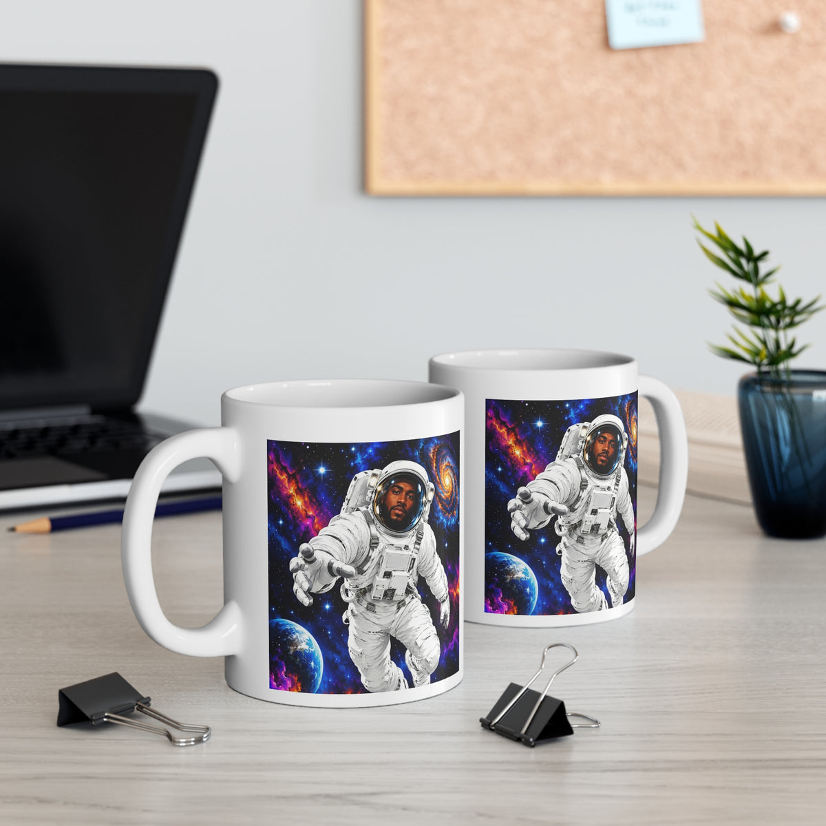 Astronaut in Space 11oz Mug