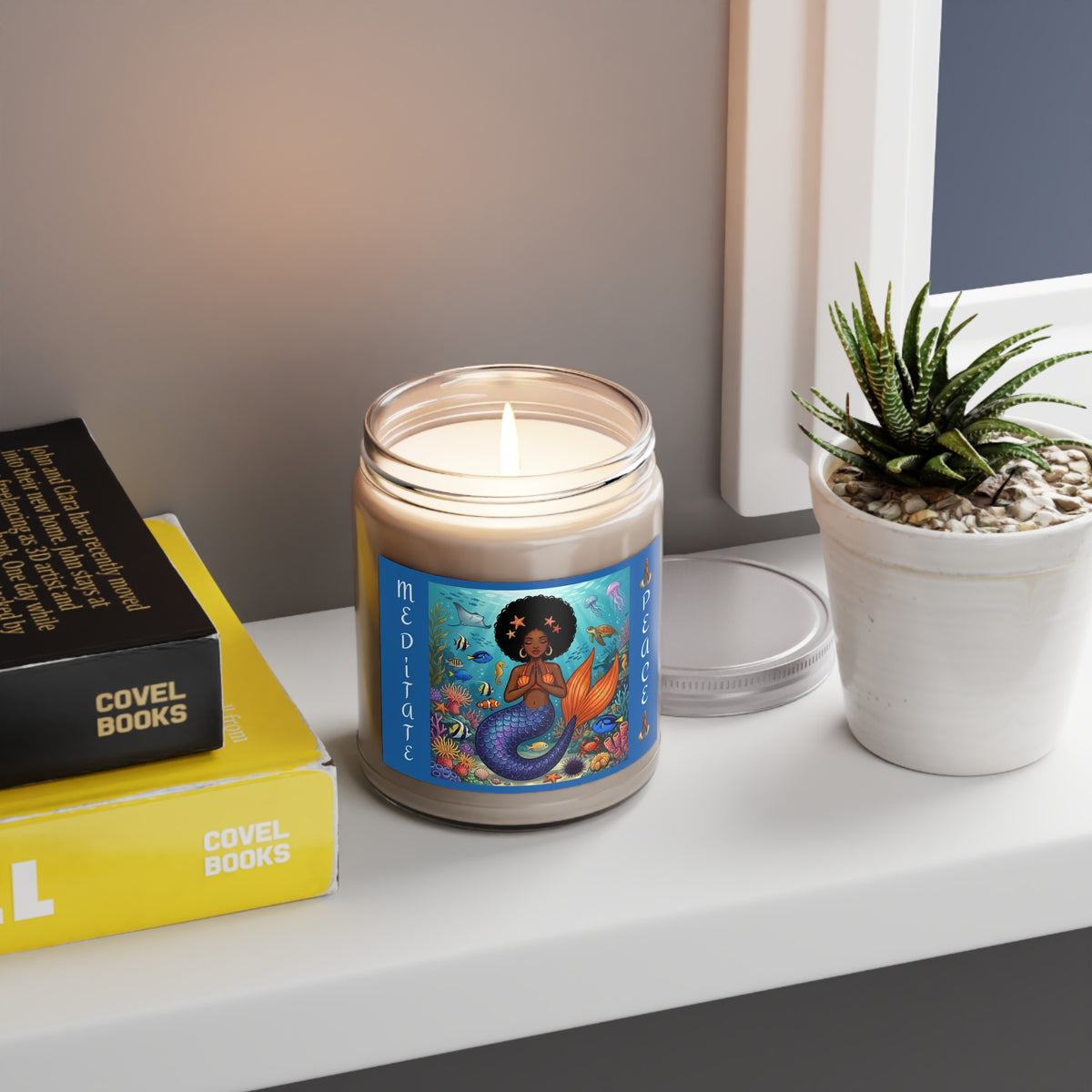 Mermaid Meditation Peace Scented Soy Candle