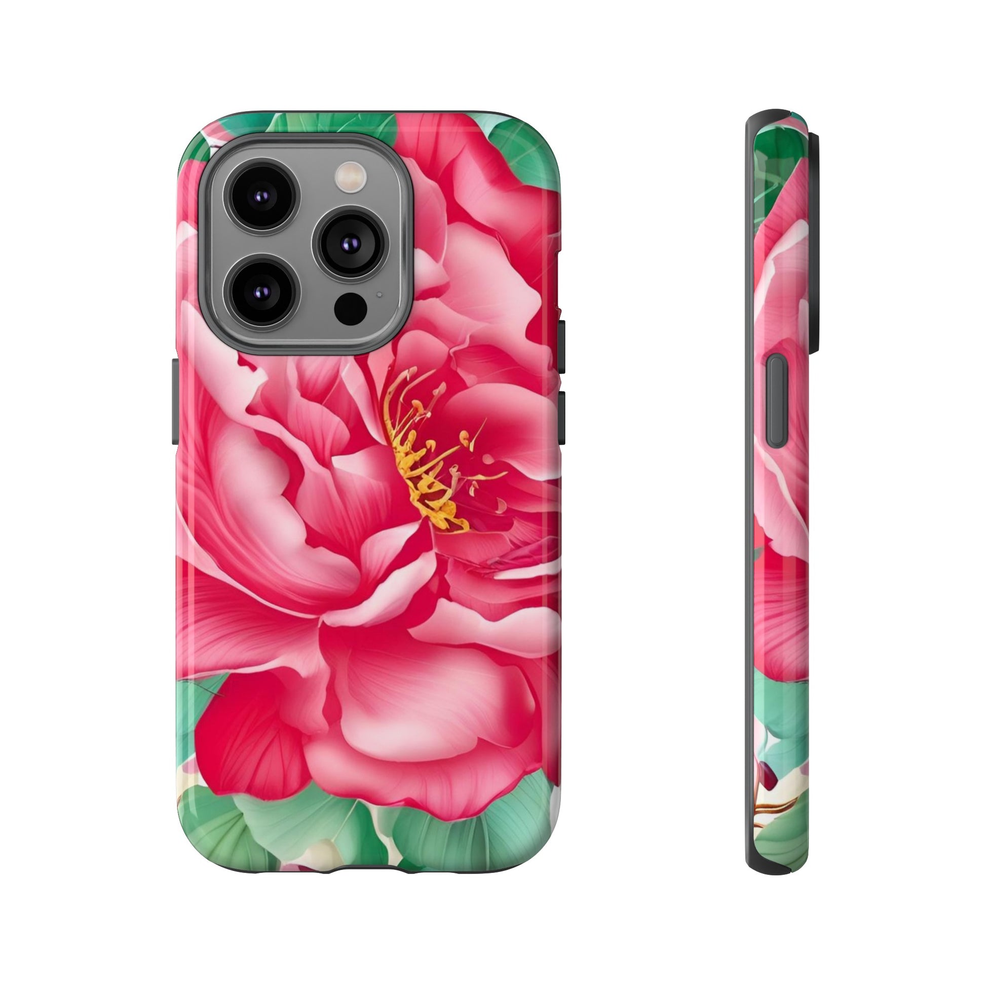 Japanese Camellia Tough Phone Case – Mammas Goods Here Japanese Camellia Tough Phone Case – Mammas Goods Here