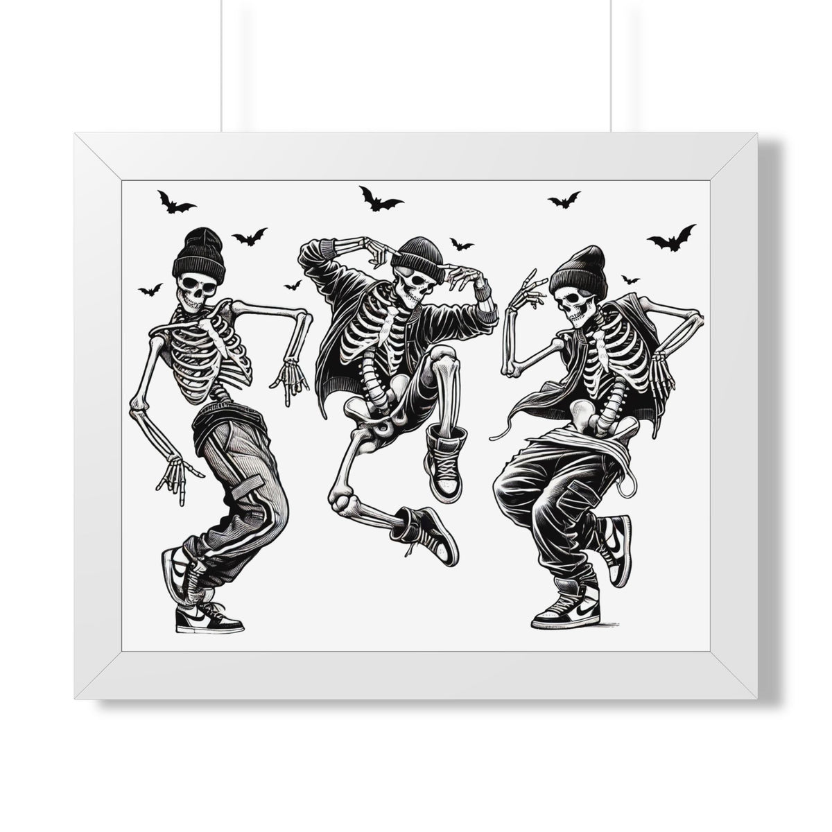 Dancing Skeletons Wall Art