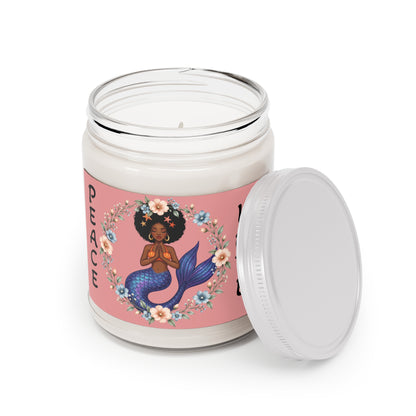 Peace Love Mermaid Meditation Soy Candle
