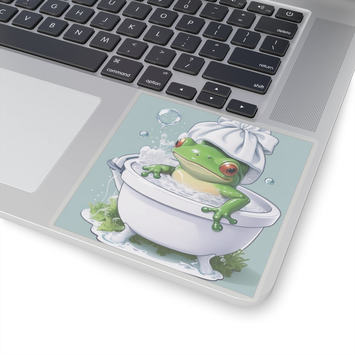Sticker Frog Bath