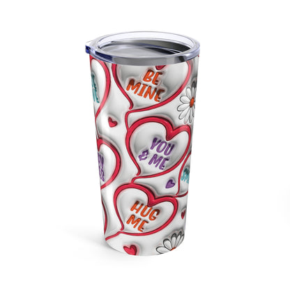 3D Valentine Tumbler