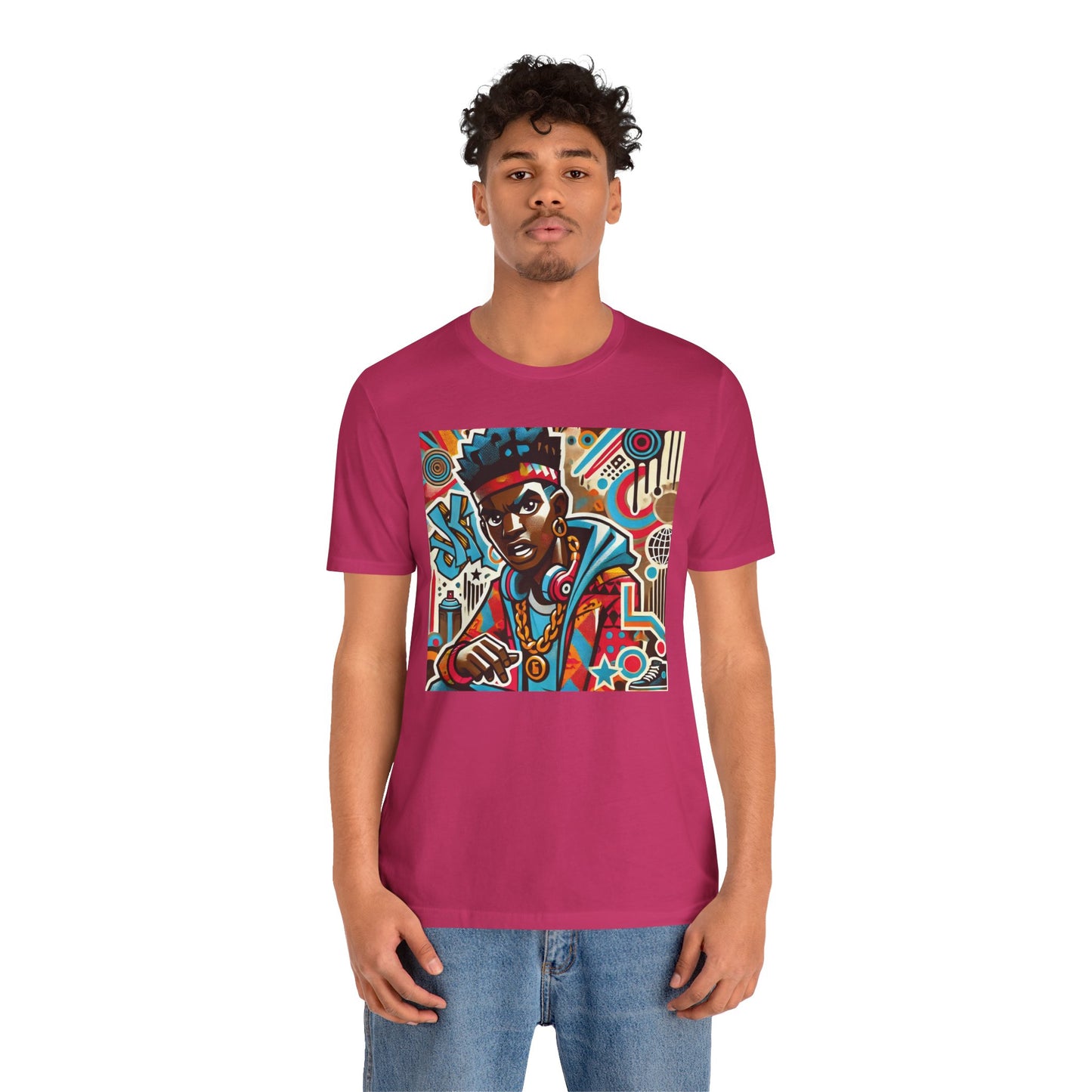 Graffiti T-Shirt - Afrocentric Urban Style