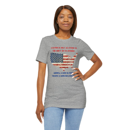 USA Flag Distressed Shirt