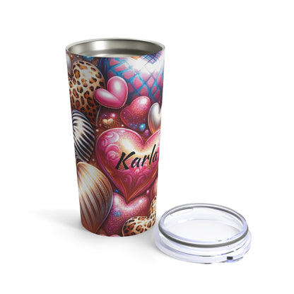 Personalized Valentine Tumbler