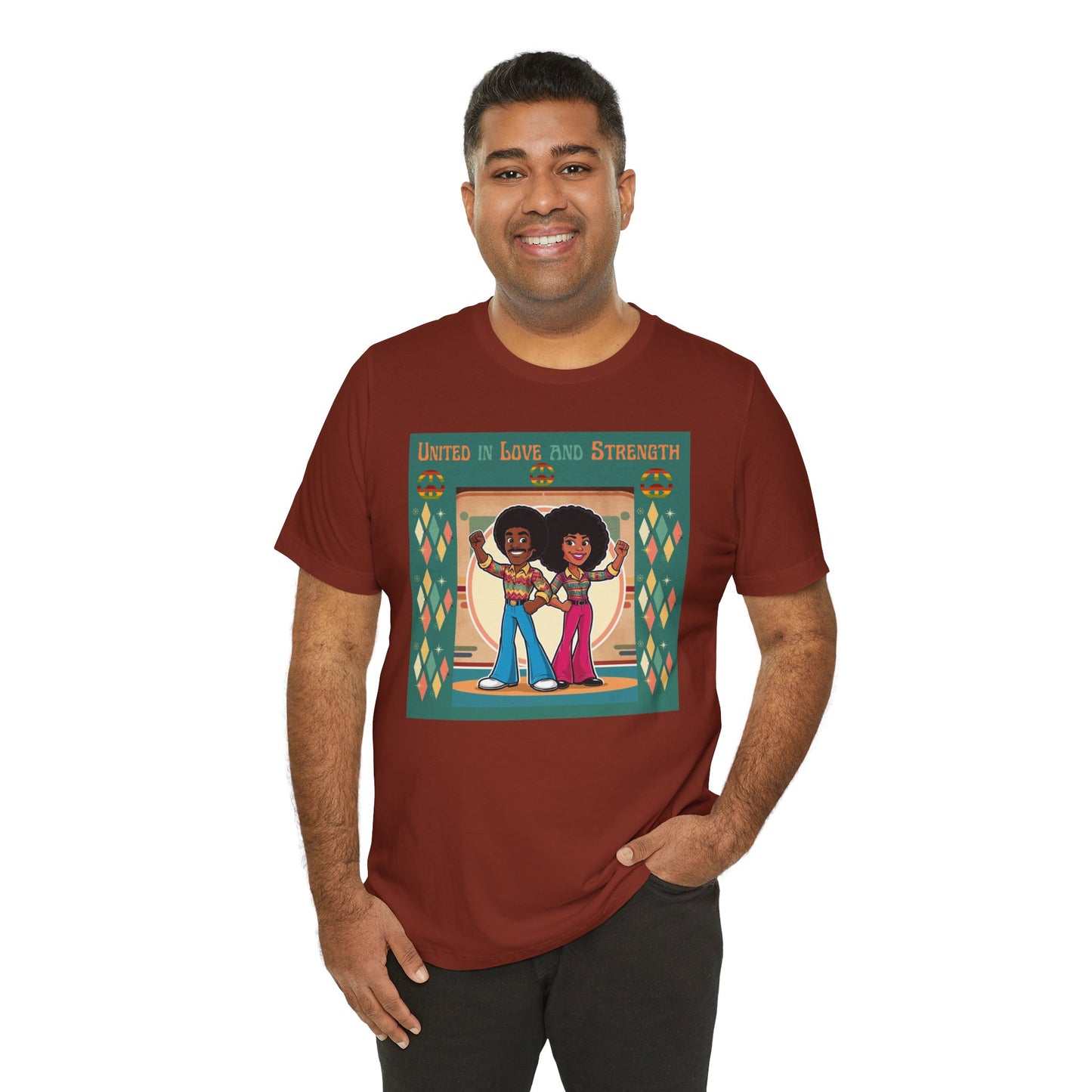 Vintage Black Couple Unisex Tee