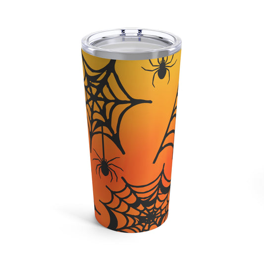 Halloween Spider Web Tumbler