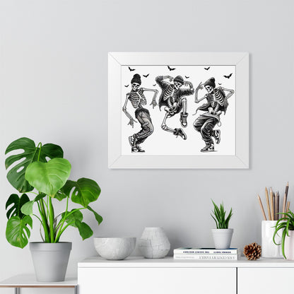 Dancing Skeletons Wall Art
