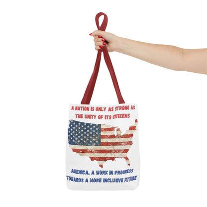 USA Flag Stars and Stripes Tote Bag