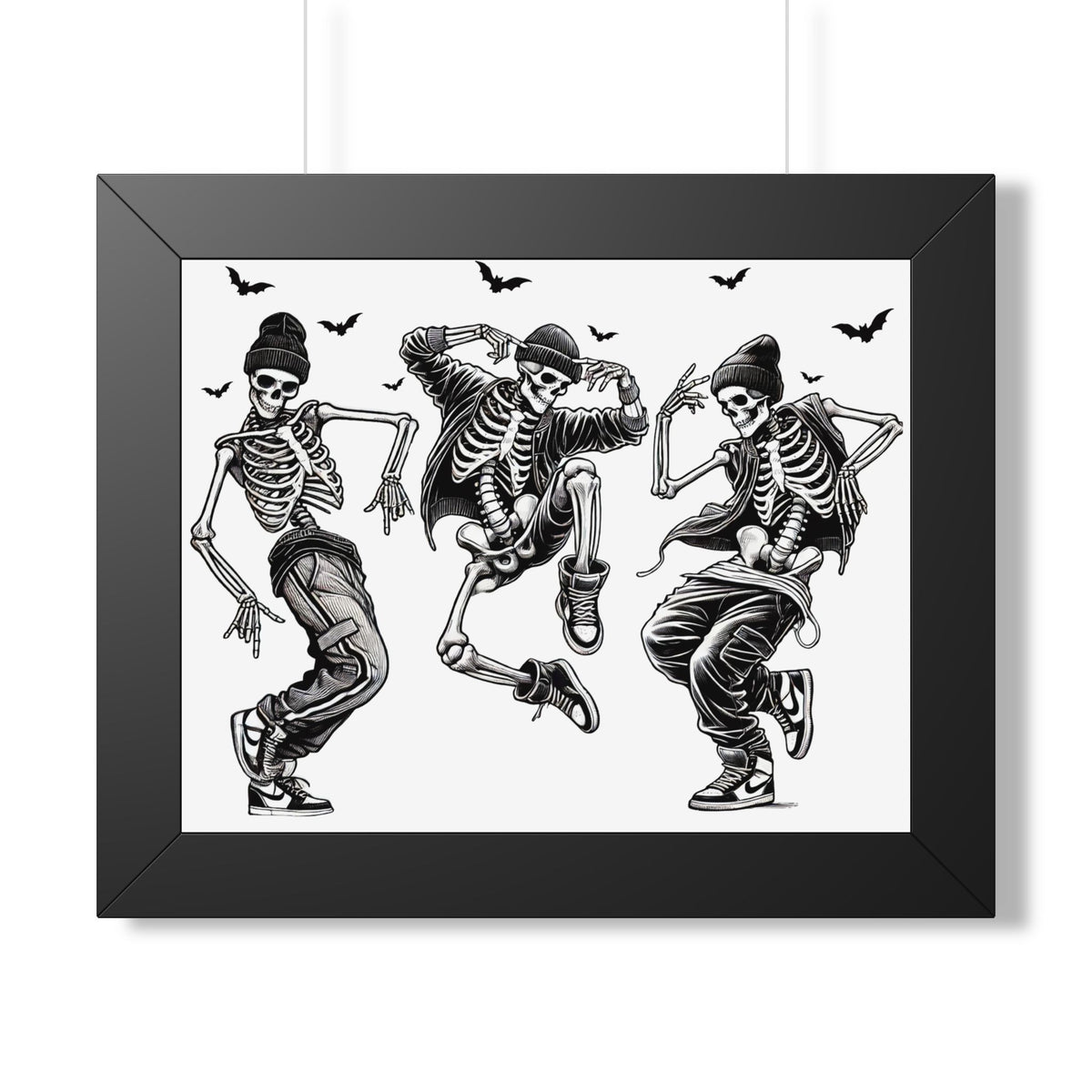 Dancing Skeletons Wall Art