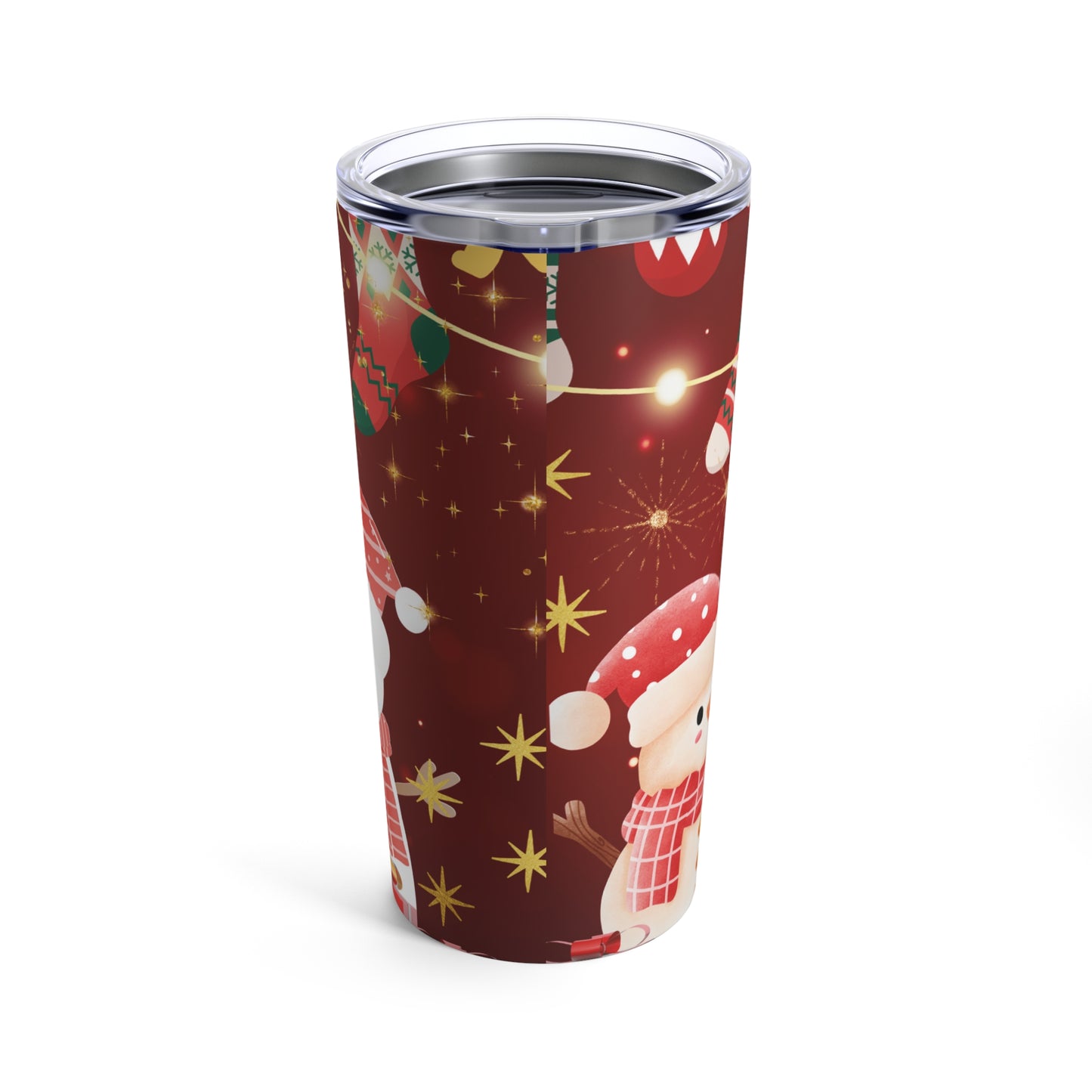 Tumbler Christmas Snowmen