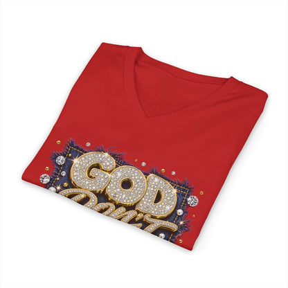 God Don’t Play About Me V-Neck Tee