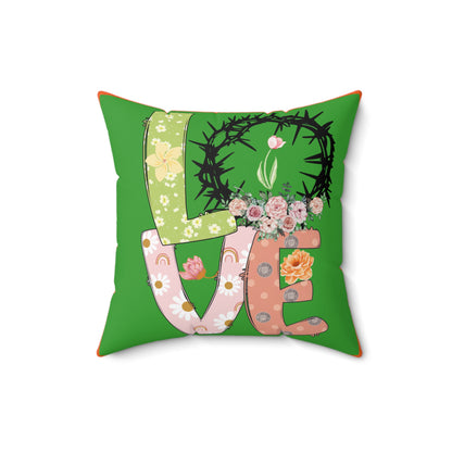 Floral Love Pillow