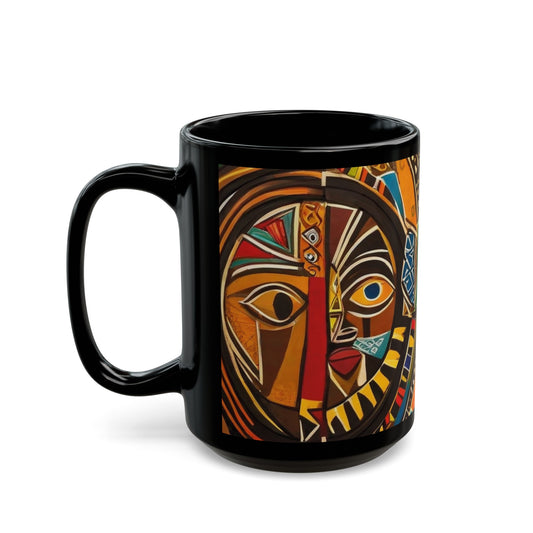 Black Art Mug