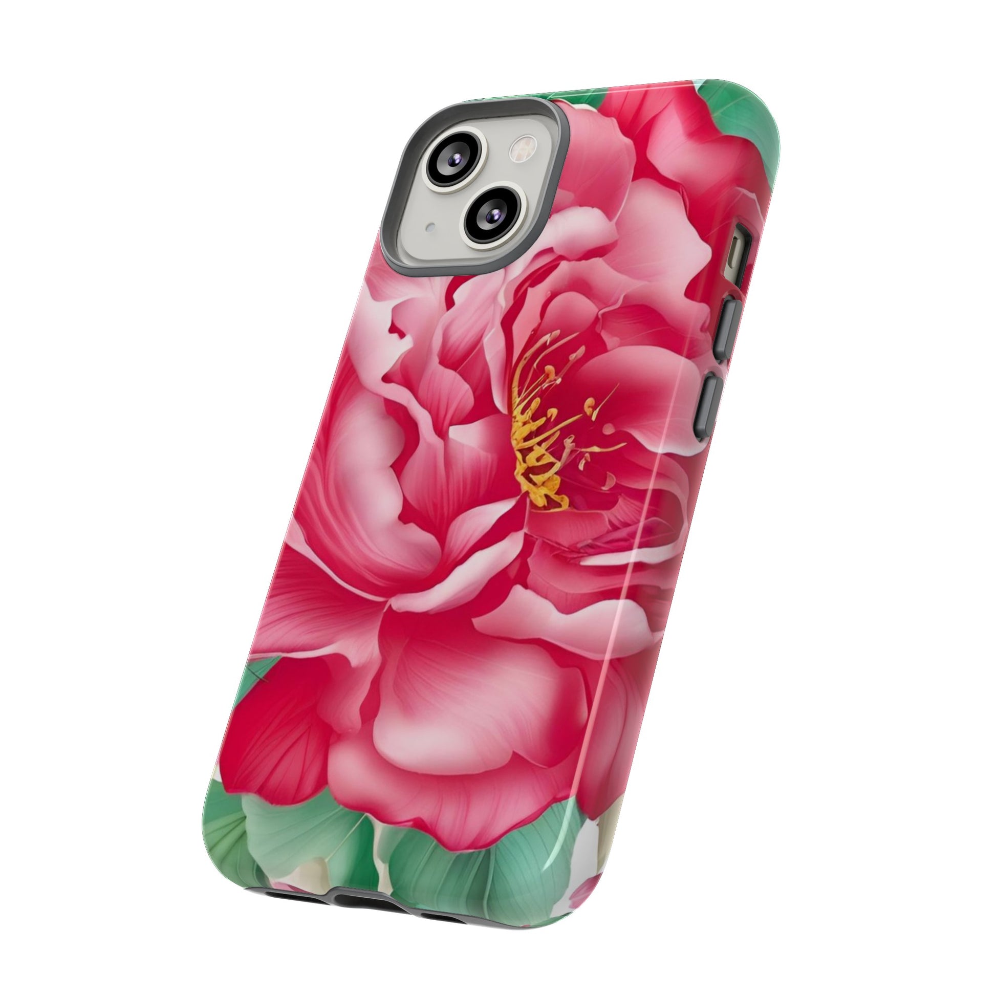 Japanese Camellia Tough Phone Case – Mammas Goods Here Japanese Camellia Tough Phone Case – Mammas Goods Here