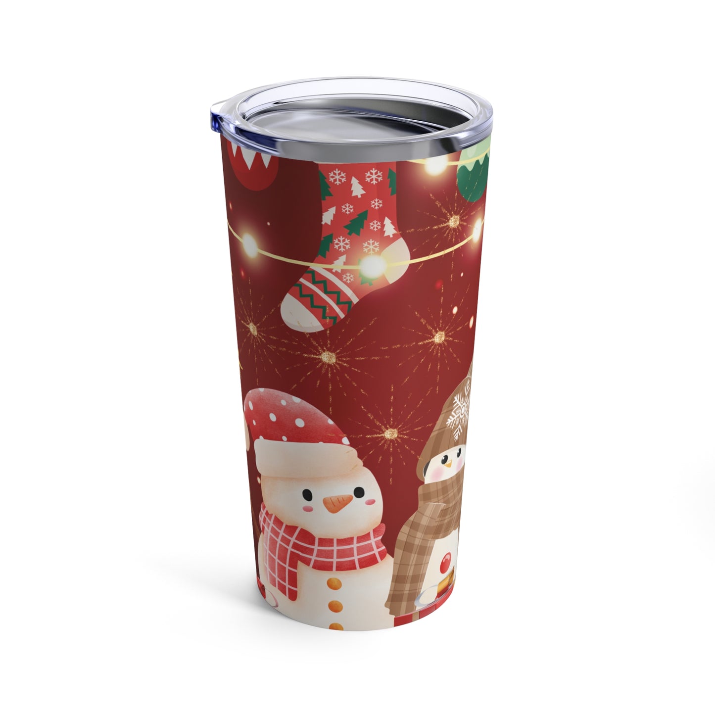 Tumbler Christmas Snowmen