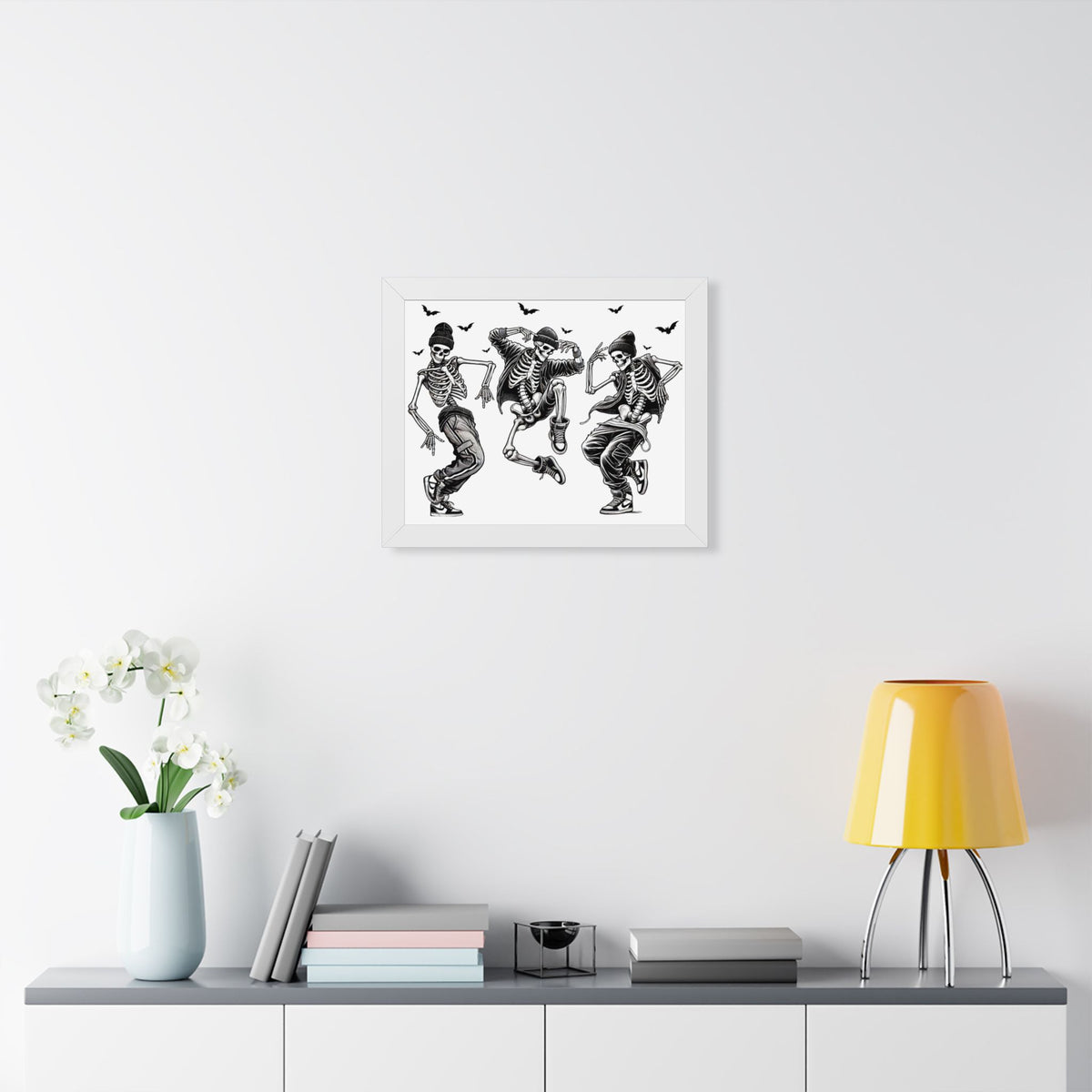 Dancing Skeletons Wall Art