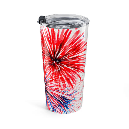 4th of July 20oz Tumbler — Patriotic Independence Day Travel Cup