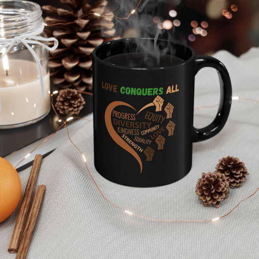 Mug - Black History Love Conquers All