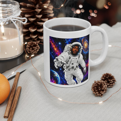 Astronaut in Space 11oz Mug