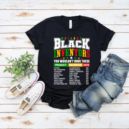 Black History Inventors Tee