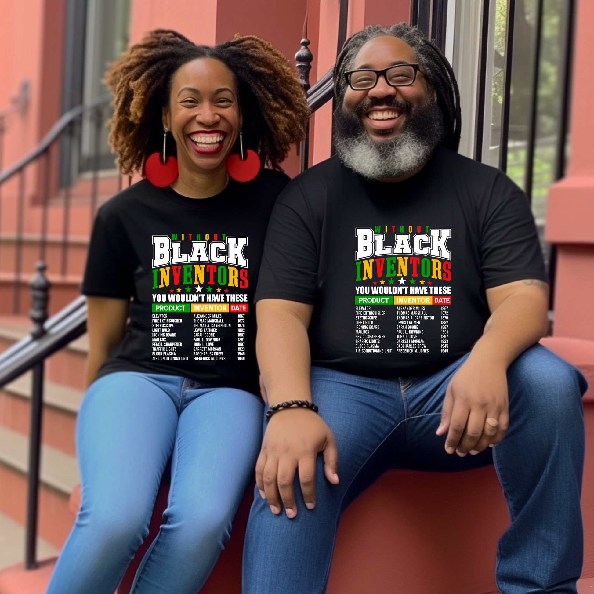 Black History Inventors Tee