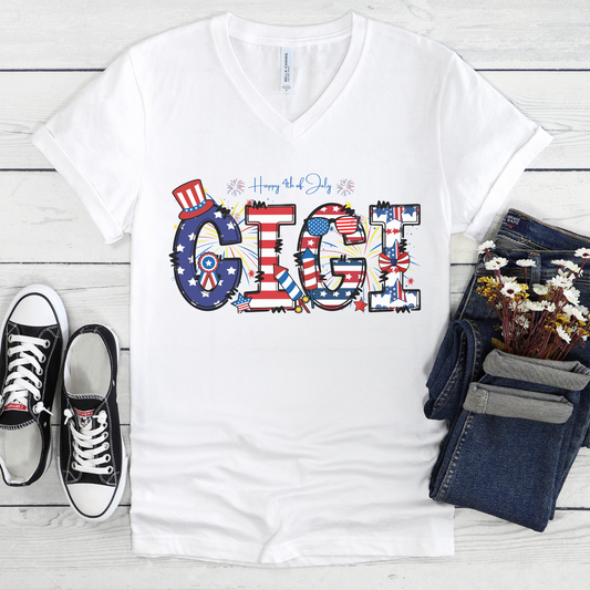 4th of July Gigi Shirt