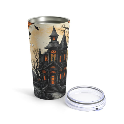 Halloween Haunted House Tumbler