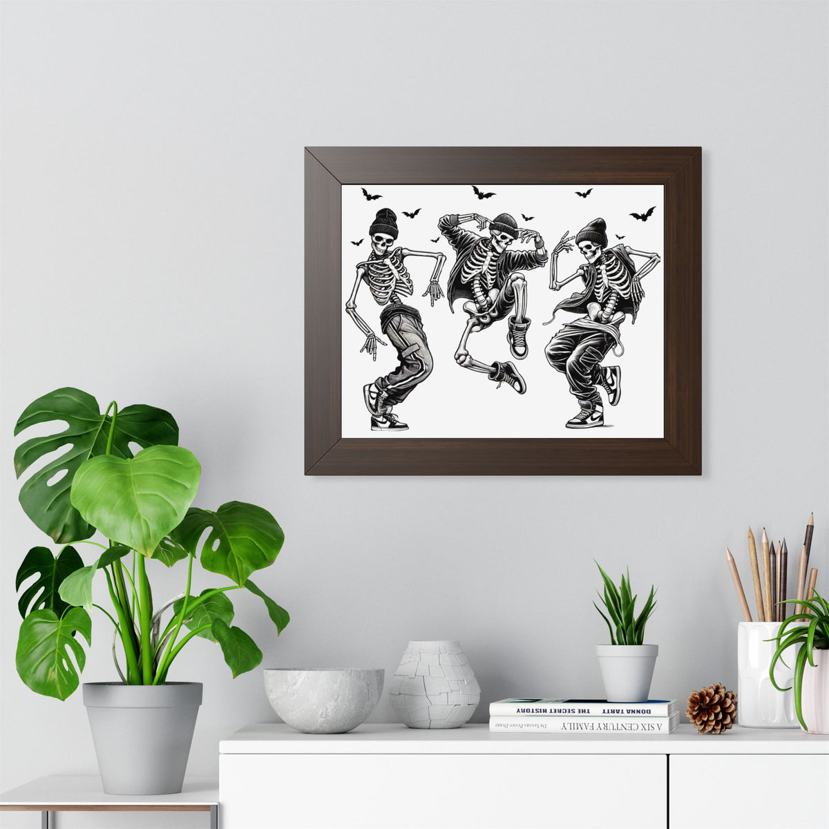 Dancing Skeletons Wall Art