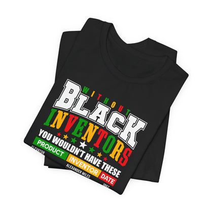 Black History Inventors Tee