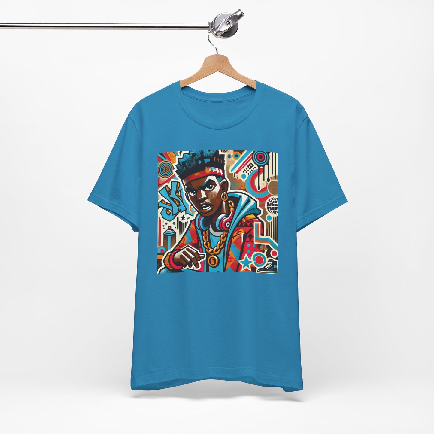 Graffiti T-Shirt - Afrocentric Urban Style