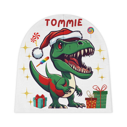 Baby Beanie Christmas T-Rex