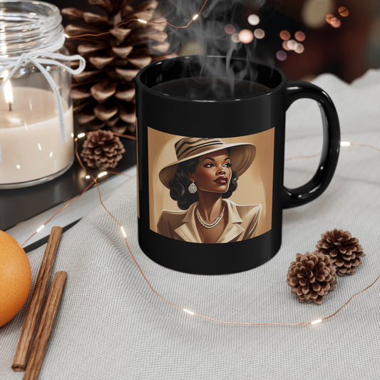 Black Woman Mug 1940s