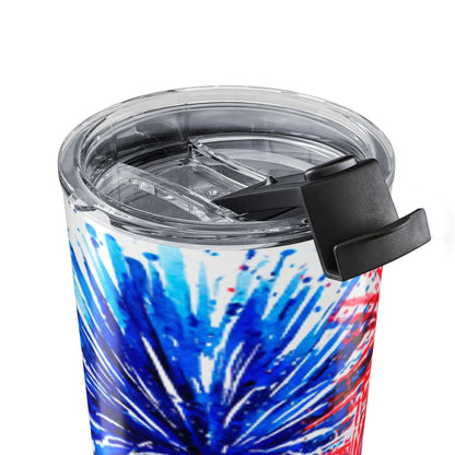 4th of July 20oz Tumbler — Patriotic Independence Day Travel Cup