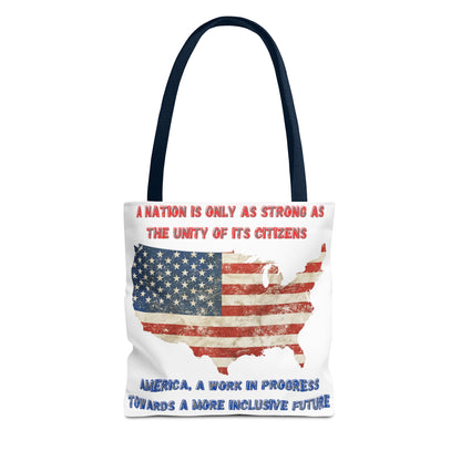 USA Flag Stars and Stripes Tote Bag