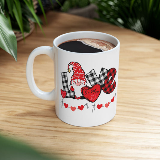 Gnome Valentine Mug