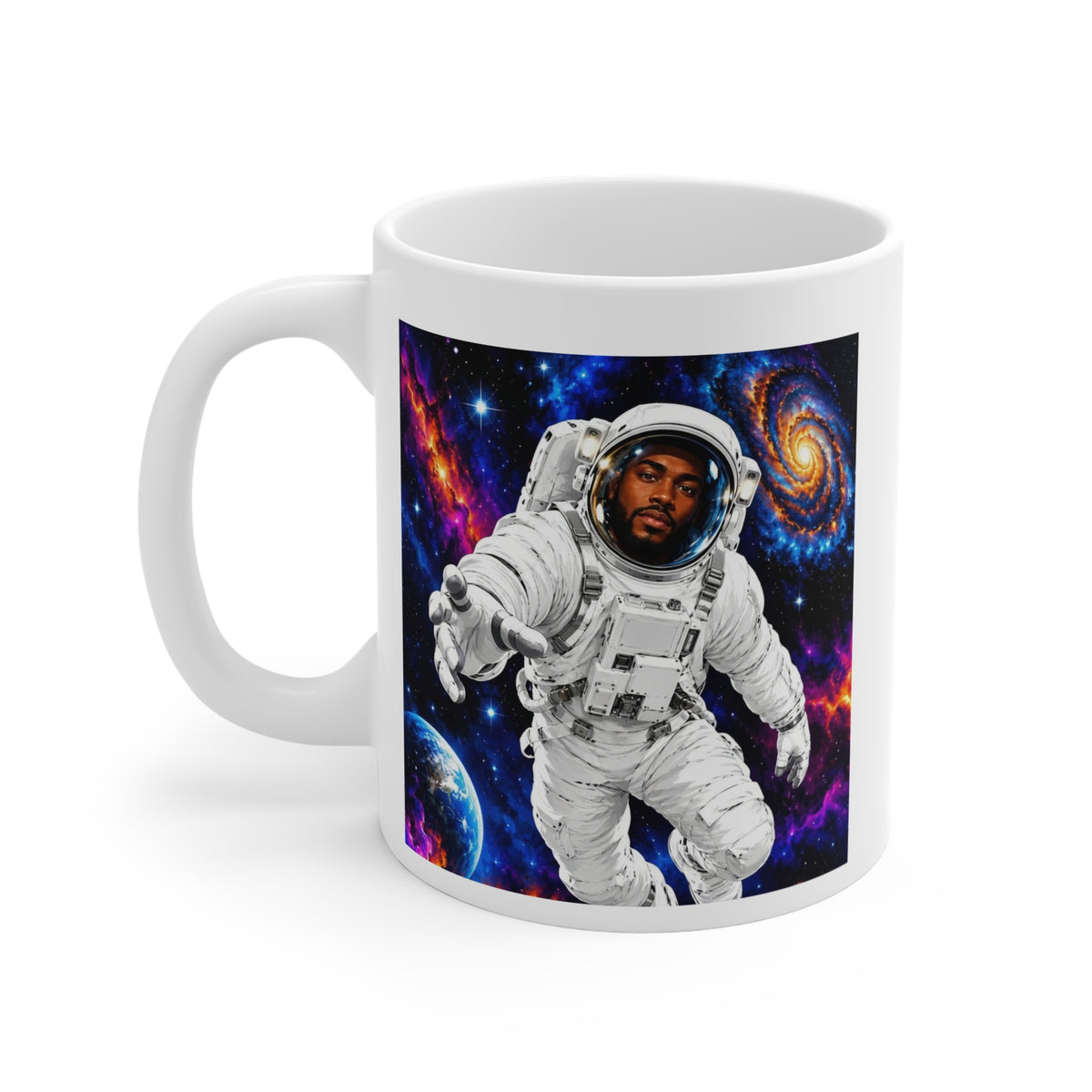 Astronaut in Space 11oz Mug