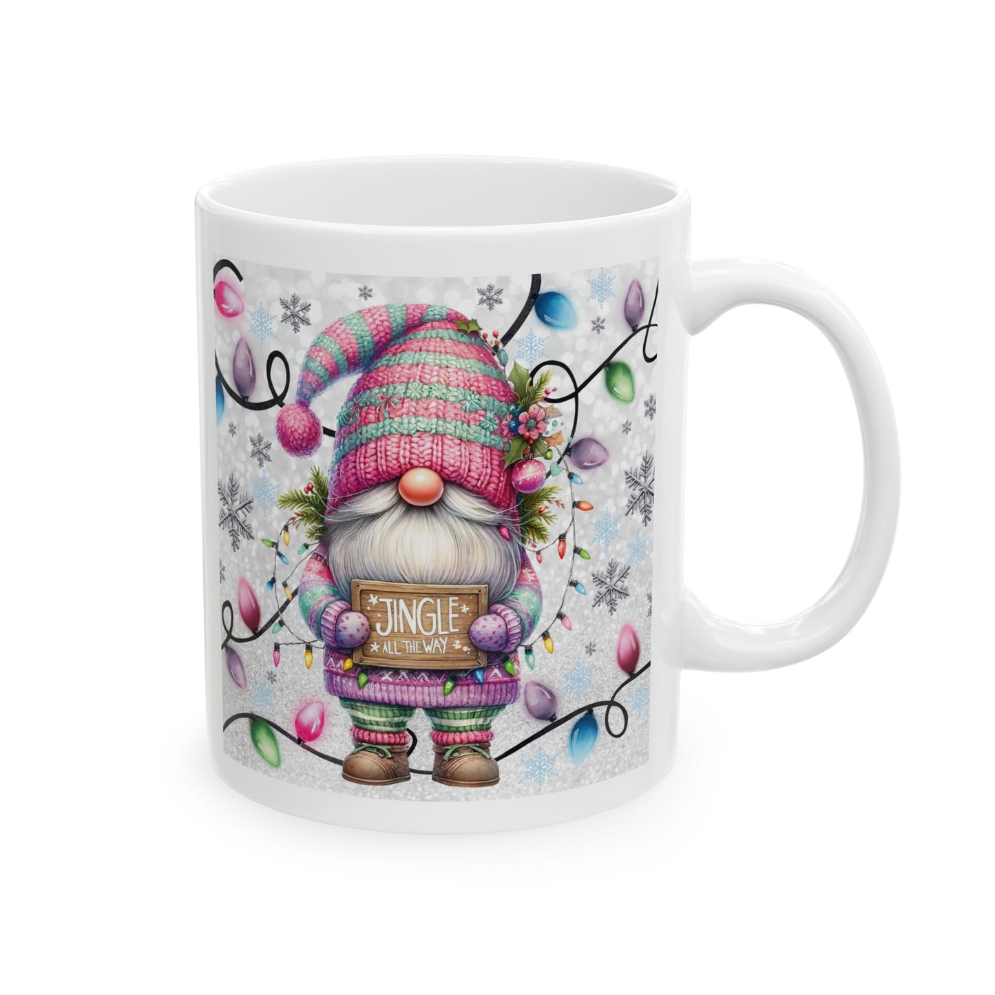 Christmas Gnome Mug (11oz, 15oz)