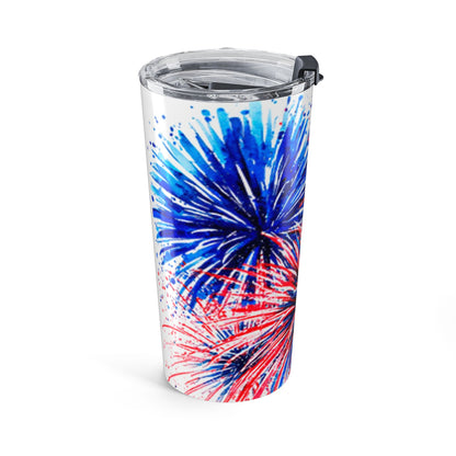 4th of July 20oz Tumbler — Patriotic Independence Day Travel Cup