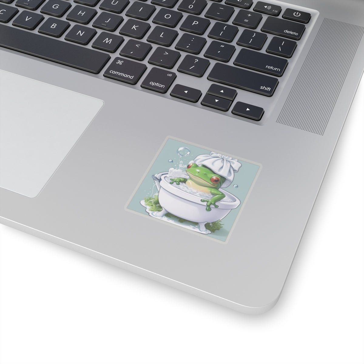 Sticker Frog Bath