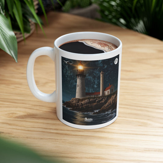 Coastal Lighthouse Coffee Mug