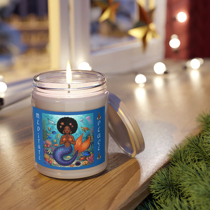 Mermaid Meditation Peace Scented Soy Candle
