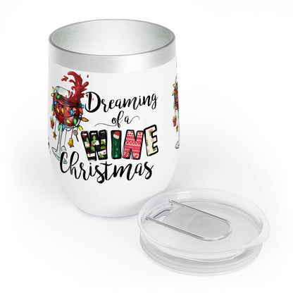 Christmas Wine Tumbler