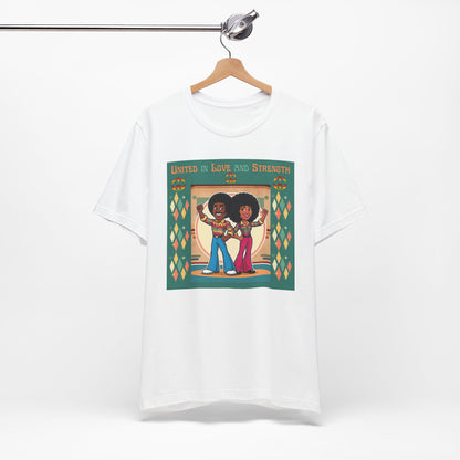 Vintage Black Couple Unisex Tee