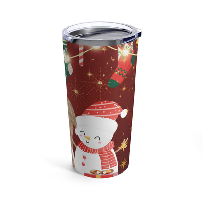 Tumbler Christmas Snowmen